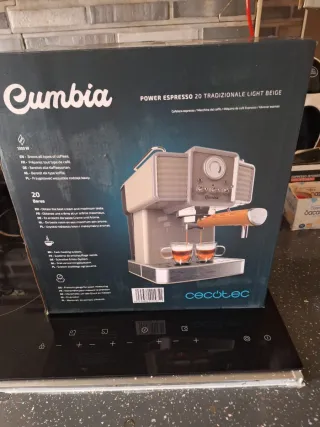 Cafetera Cumbia Cecotec 20 Bares
