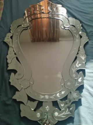 Espejo Veneciano Vintage Decorado