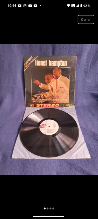 Vinilo LP Lionel Hampton Jazz