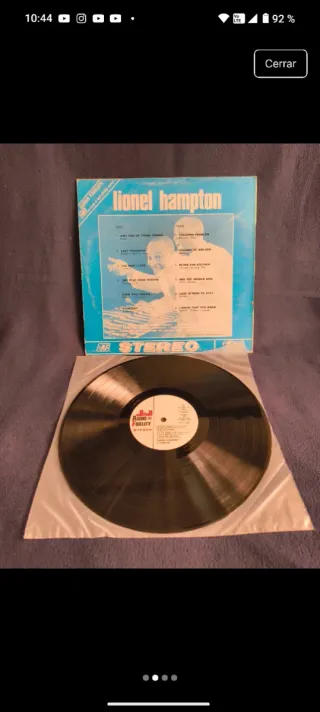 Vinilo LP Lionel Hampton Jazz