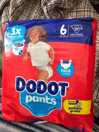 Dodot Pants Talla 6 (14-19 kg) - 27 uds