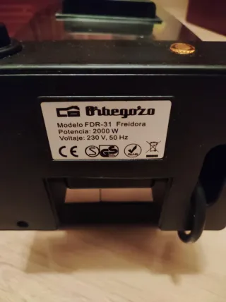 Freidora de Aceite Orbegozo