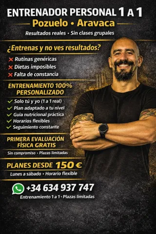 Soy Ernesto Fit, entrenador personal especializado