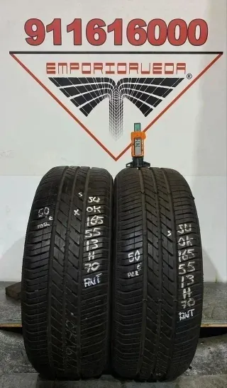 165 55 13 H GOODYEAR RUEDA AL 90% VIDA UTIL