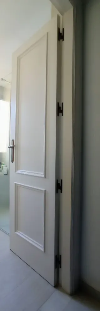 Puertas de paso blancas