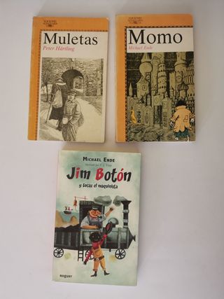 Momo. Jim Botón. Michael Ende. Mulettas