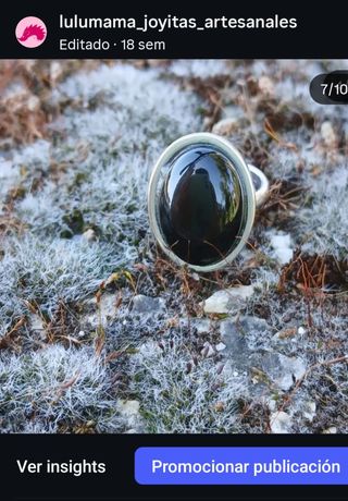 Anillos piedras naturales y acero
