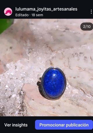 Anillos piedras naturales y acero