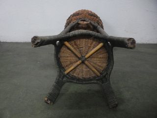 SOPORTE CON CESTA PARA MACETA