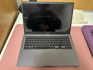 Portátil ASUS táctil Gris con Funda y Cargador