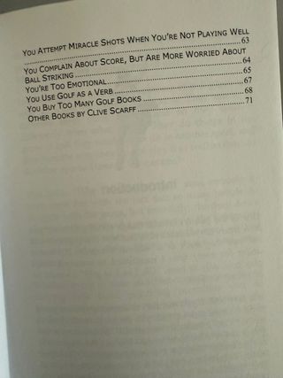 Why You Suck at Golf