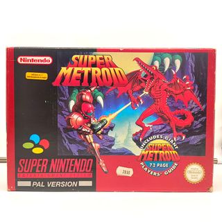 Super Metroid Nintendo SNES – Big Box PAL UKV