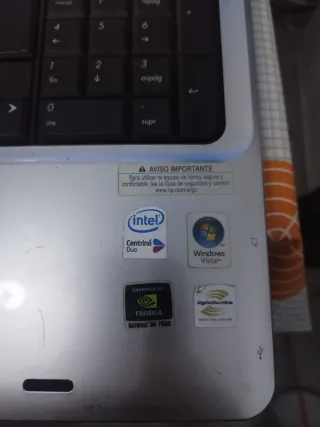 Portátil HP Pavilion dv9000 Plata