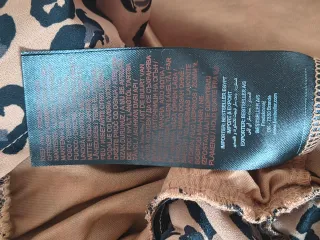 Abito maculato nuovo