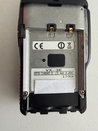 Rádio Yaesu VX-3 Dual Band TX/RX