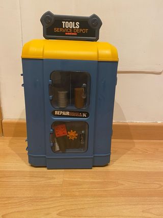 Caja de herramientas infantil con maleta