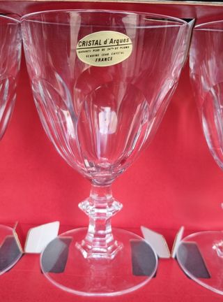 Servizio Bicchieri Cristal d'Arques France