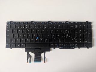 Tastiera spagnola Dell Precision 7510 P/N 0HYRF9