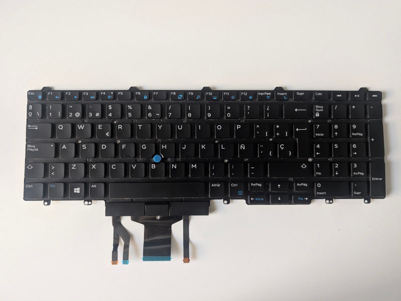 Teclado español Dell Precision 7510 P/N 0HYRF9