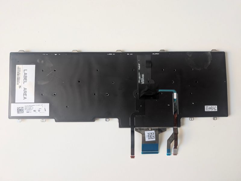 Teclado español Dell Precision 7510 P/N 0HYRF9 afbeelding 2