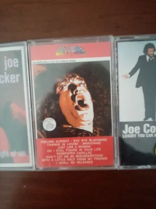 Joe Cocker Cassette Collection