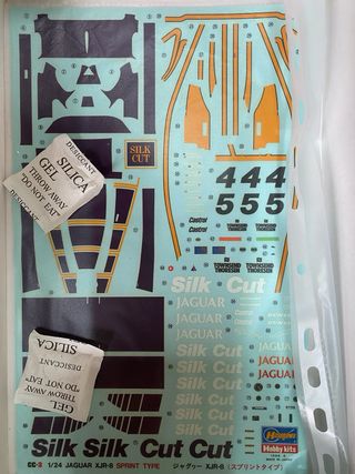 Maqueta Jaguar XJR-8 1/24 Hasegawa