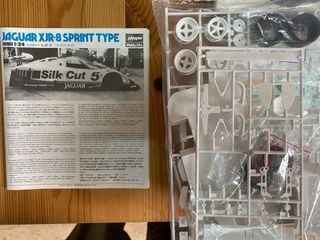 Maqueta Jaguar XJR-8 1/24 Hasegawa