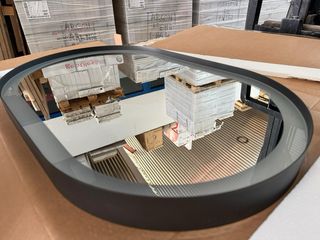 Espejo Loira LED Visobath 50x80 Marco Negro