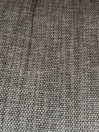 Sofá modular 4 plazas tela y piel sintética