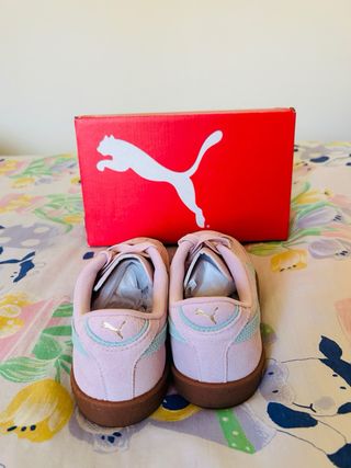 ZAPATILLAS PUMA NÚMERO 37 ROSA Y LILA ORIGINALES