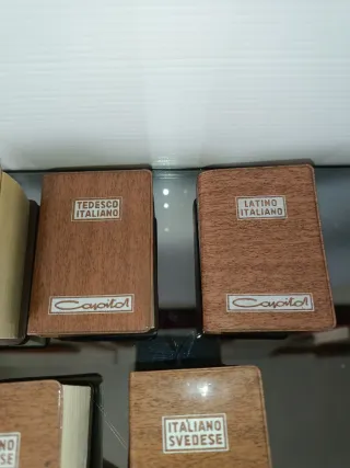 5 mini dizionari Editrice Capitol anni 50/60