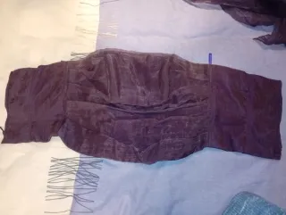 Conjunto vestido fiesta/boda morado