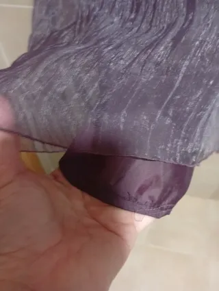 Conjunto vestido fiesta/boda morado