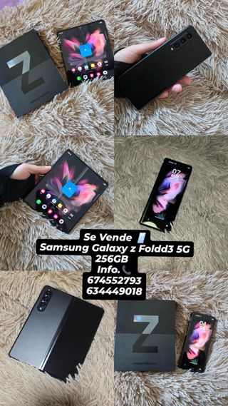 Samsung Galaxy Z Fold3 5G 256GB Nero
