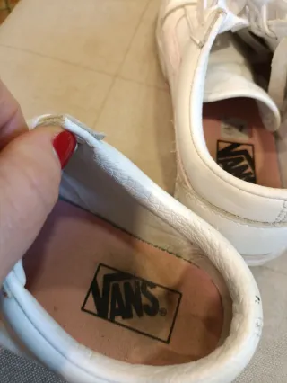 Sneakers Vans donna bianche e rosa