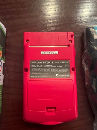 Nintendo Game Boy Color + Accesorios +14 juegos!!!