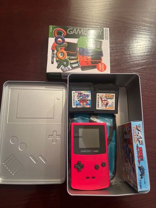 Nintendo Game Boy Color + Accesorios +14 juegos!!!