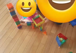 Playmags Clickins 100 pezzi 3D Magnetic Tiles