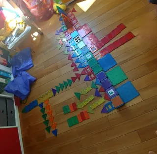 Playmags Clickins 100 pezzi 3D Magnetic Tiles