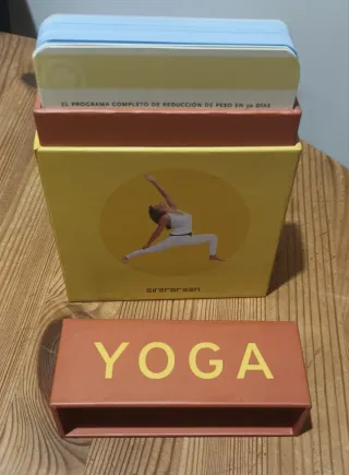Yoga: Un juego de 50 cartas de Glenda Twinin