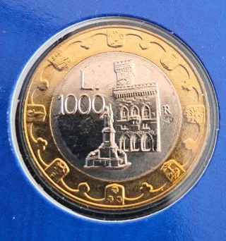 1000 Lire San Marino 1997 Nuove