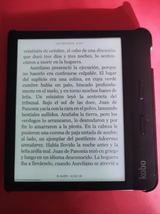 Kobo Libra H2O Lector Ebook