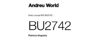 Butaca Nuez Andreu World Amarilla