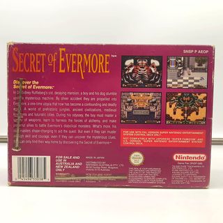Secret Of Evermore – Nintendo SNES – PAL AUS