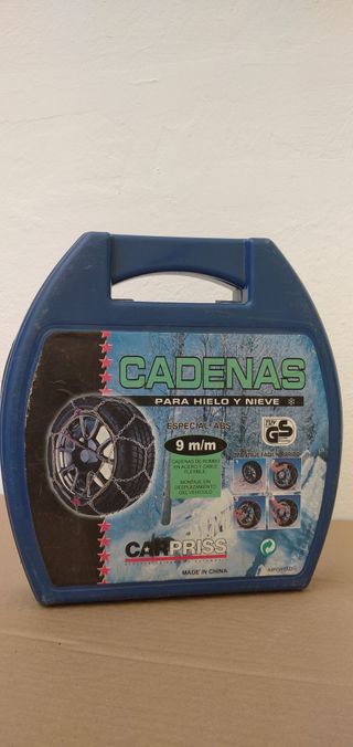 Cadenas para nieve 9 m/m