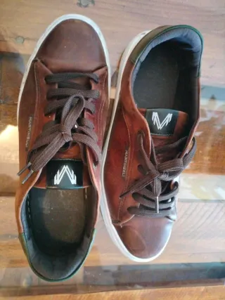 Zapatos Martinelli Marrones y Verdes