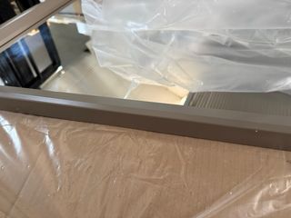 Espejo con marco color Tortora, marca Visobath