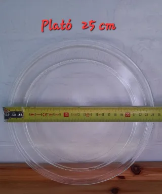 Platos giratoris microondas.