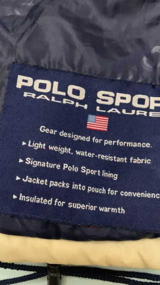 Polo Sport Ralph Lauren Giubbetto Smanicato Bianco
