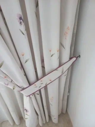Cortinas dormitorio salón